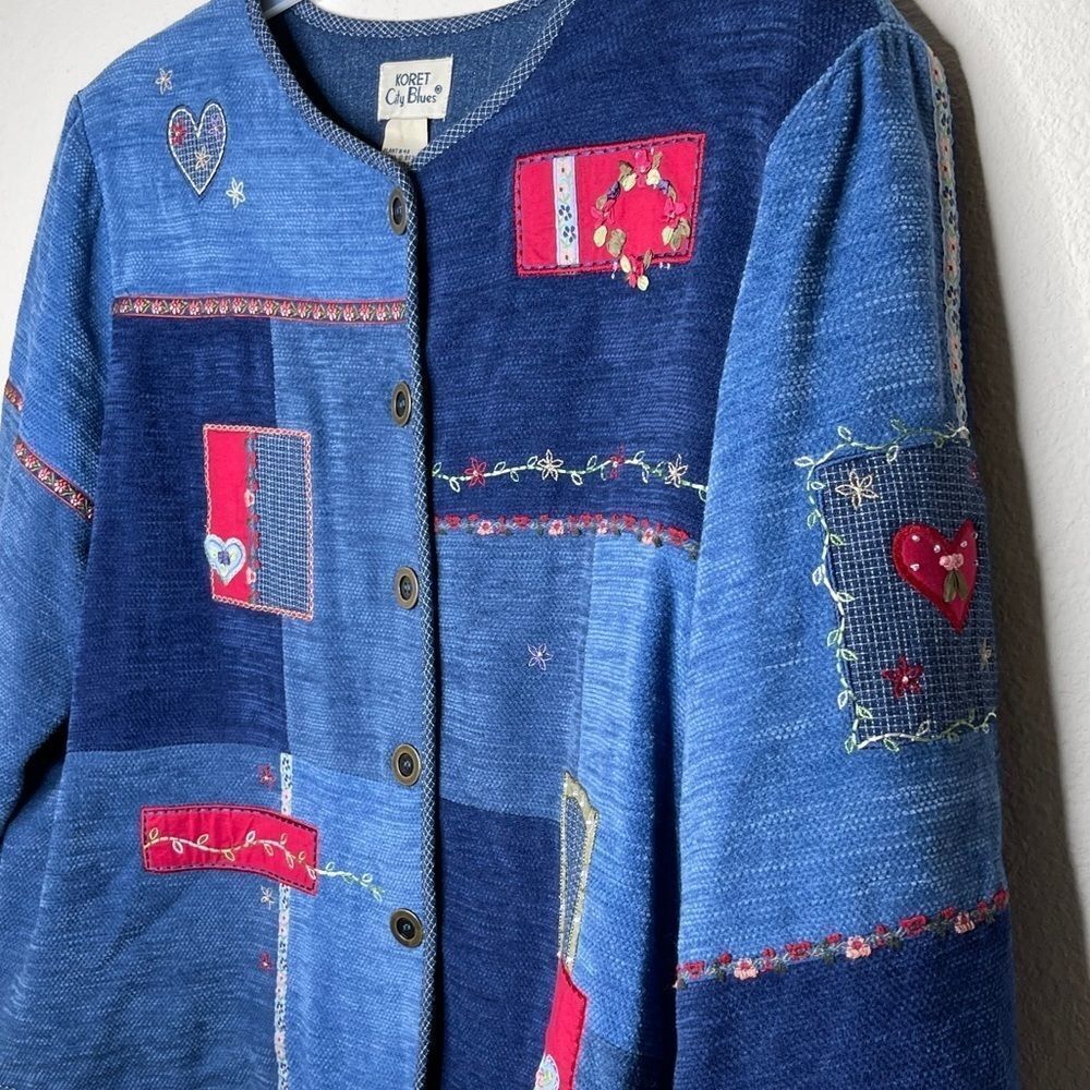 Vintage Koret Denim Patchwork Jacket - image 6